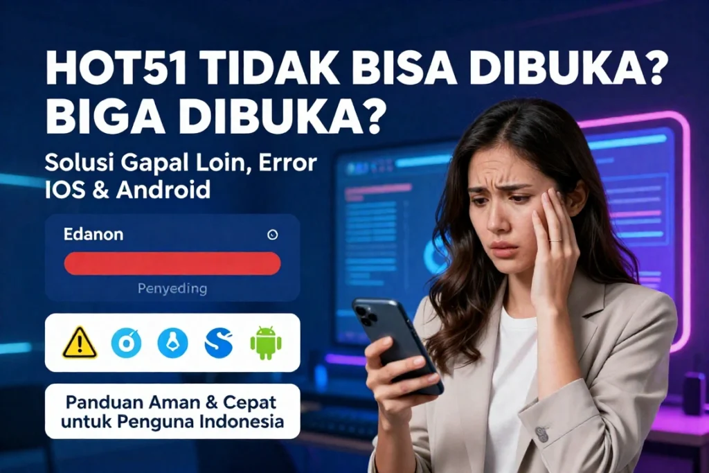 Hot51 Tidak Bisa Dibuka Ini Penyebab dan Solusi Lengkapnya
