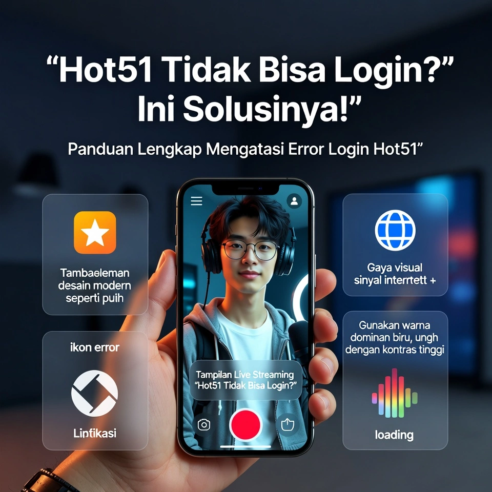 Hot51 Tidak Bisa Login