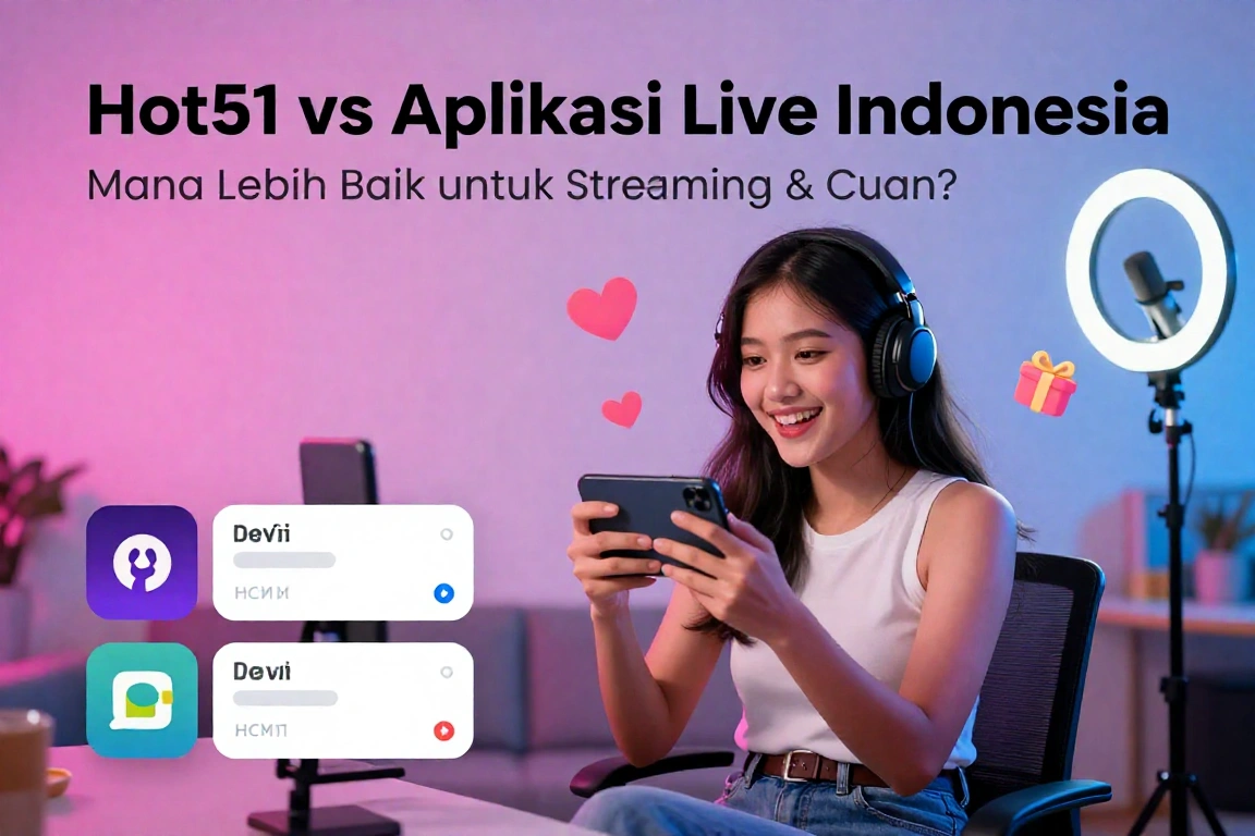 Hot51 vs Aplikasi Live