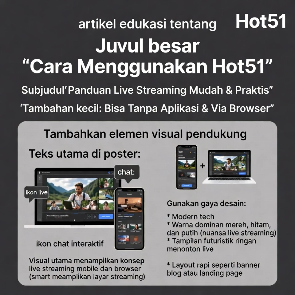 Cara Menggunakan Hot51