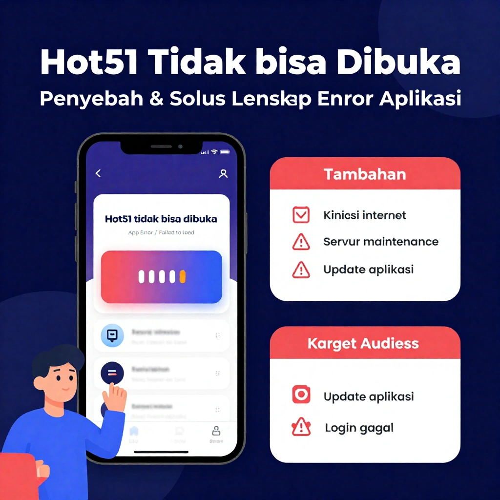 Hot51 Tidak Bisa Dibuka