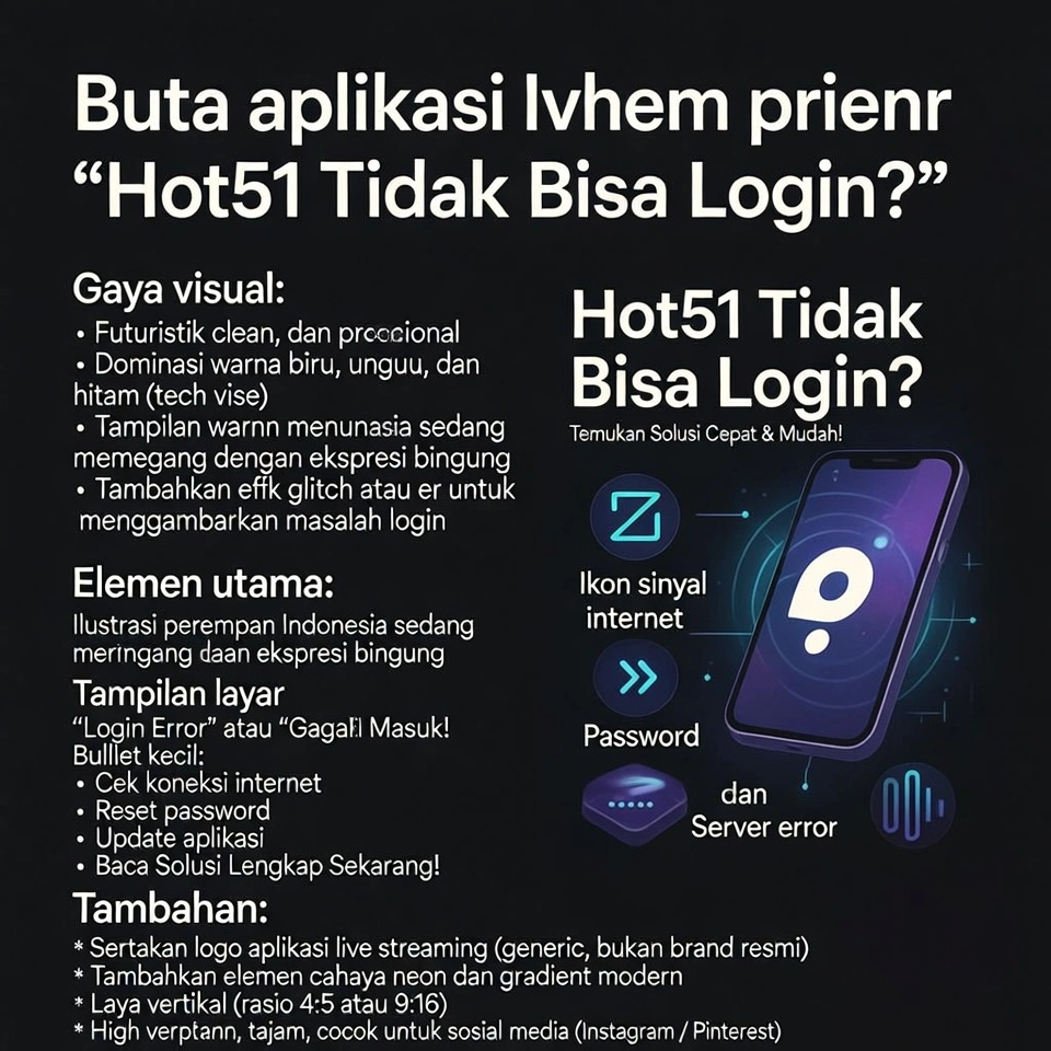 Hot51 Tidak Bisa Login