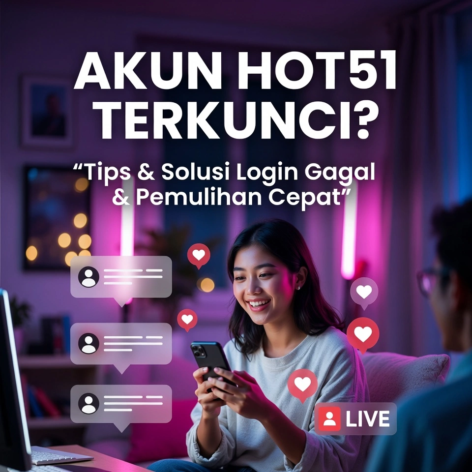 Hot51 akun terkunci