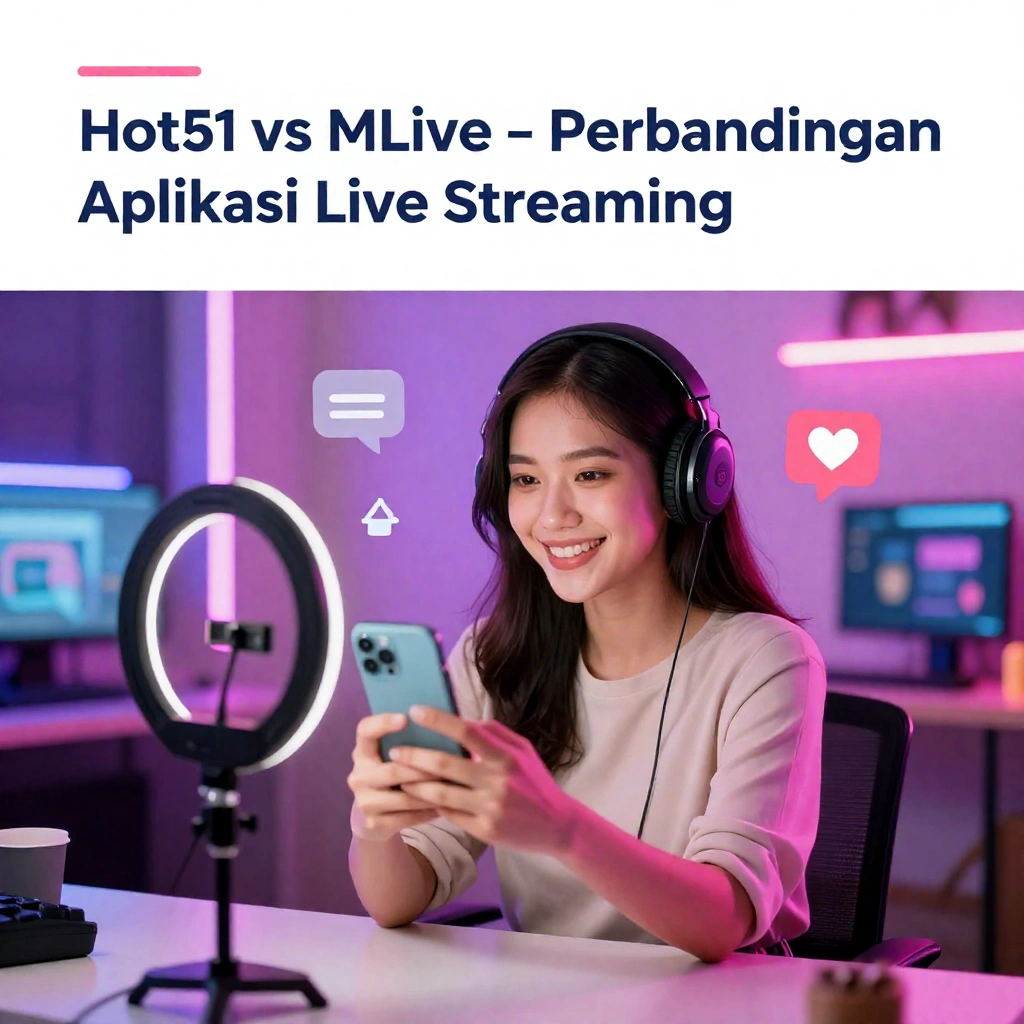 Hot51 vs MLive – Perbandingan Lengkap Aplikasi Live Streaming