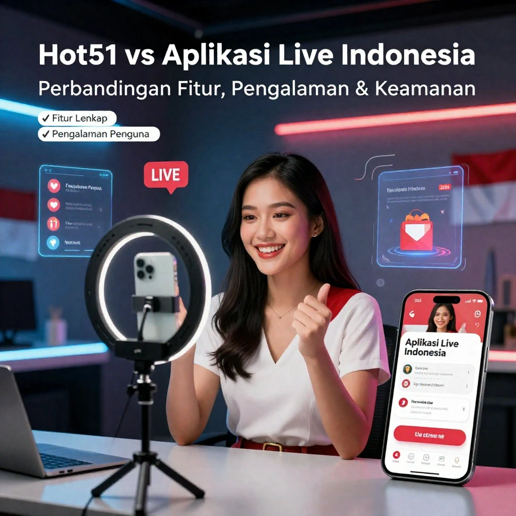 Hot51 vs Aplikasi Live Indonesia