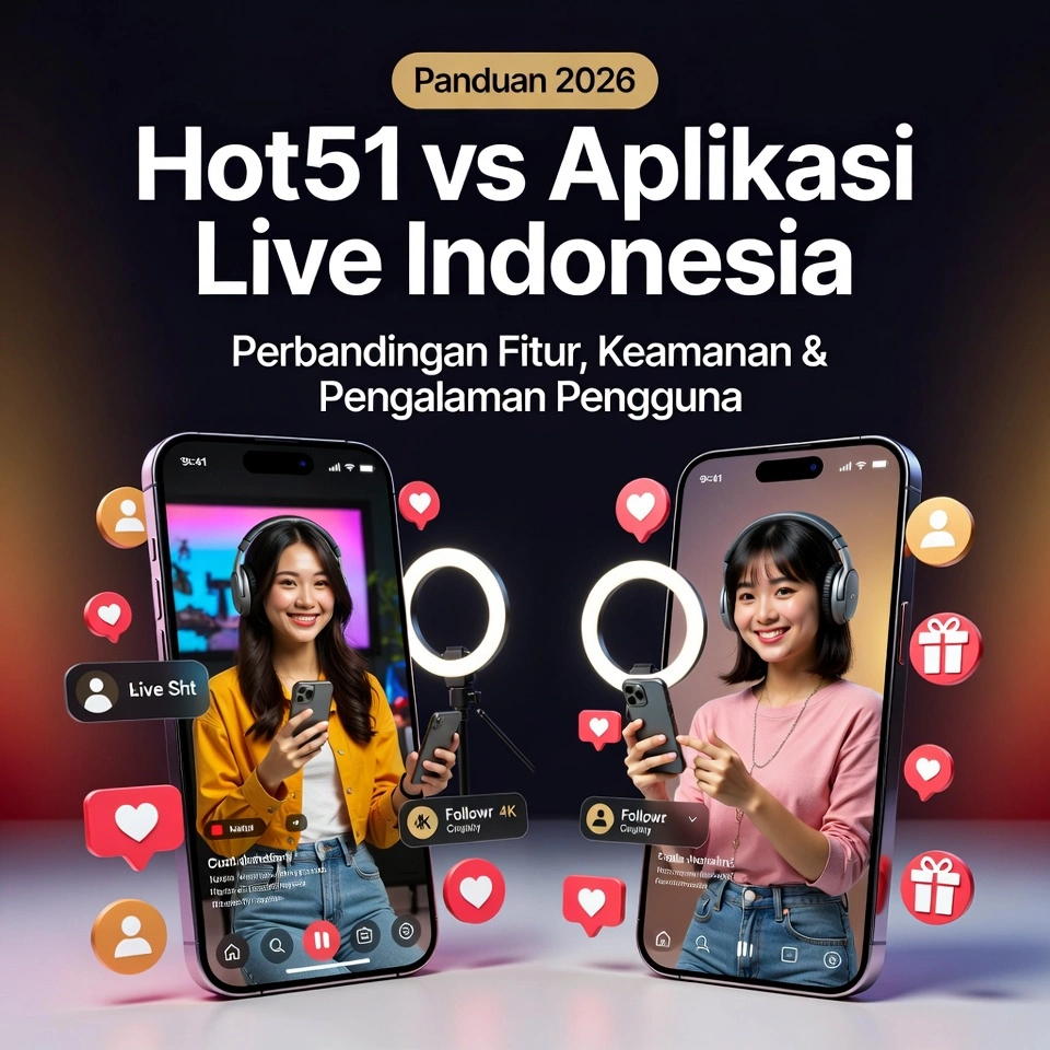Hot51 vs Aplikasi Live Indonesia