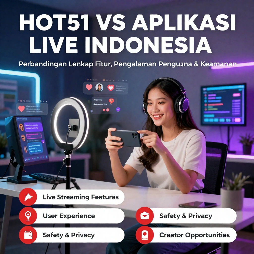 Hot51 vs Aplikasi Live Indonesia