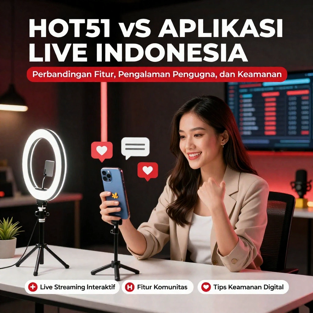 Hot51 vs Aplikasi Live Indonesia