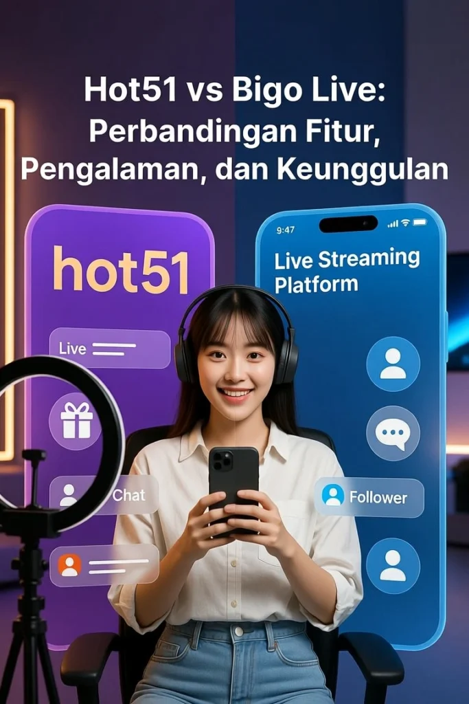 Hot51 vs Bigo Live Perbandingan Fitur, Pengalaman, dan Keunggulannya