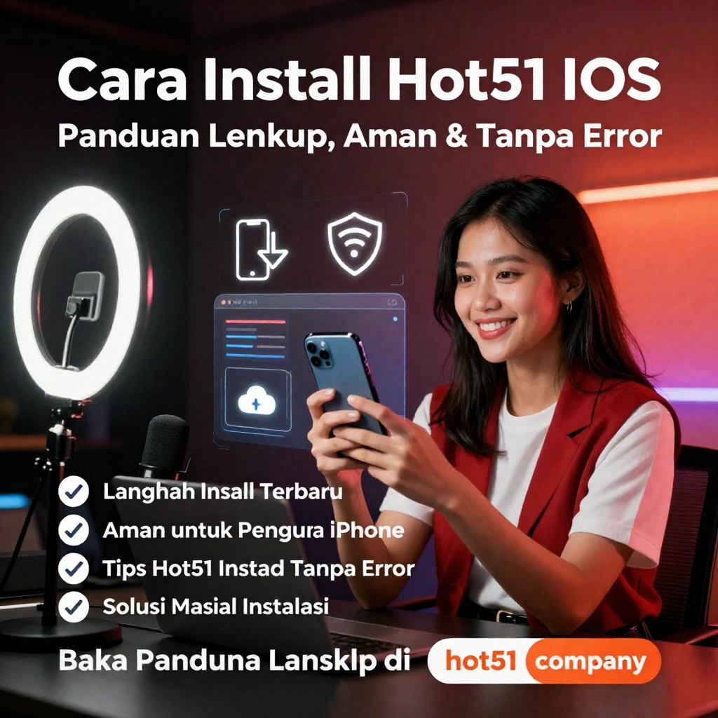 Cara Install Hot51 iOS