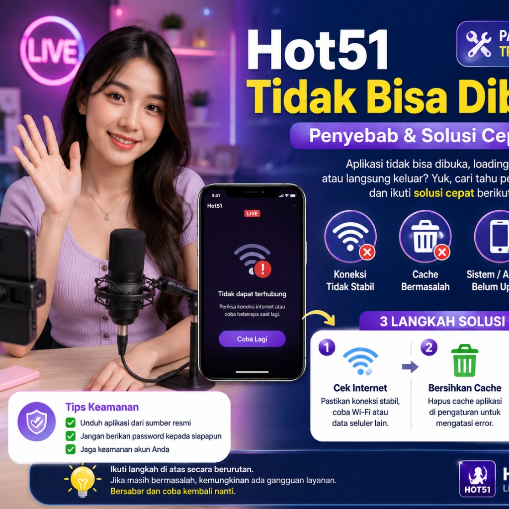 Hot51 Tidak Bisa Dibuka