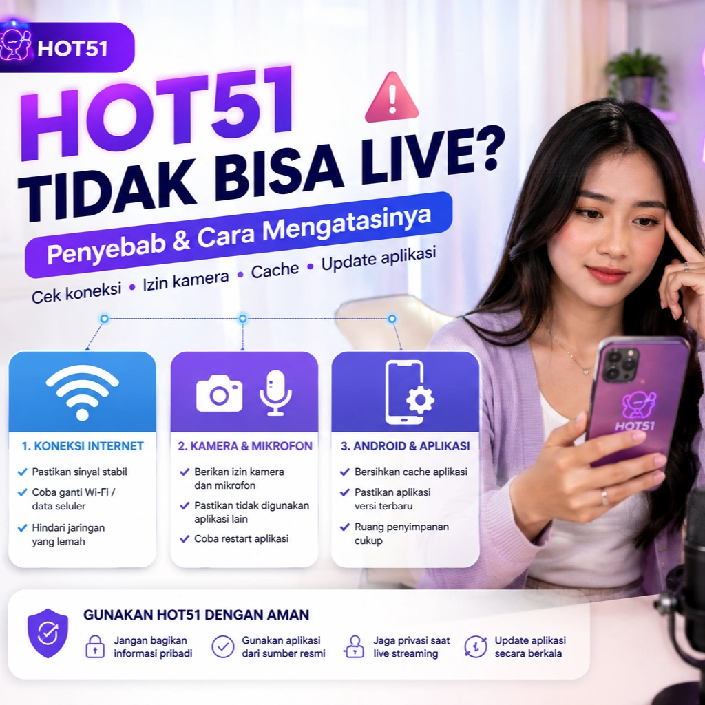Hot51 Tidak Bisa Live