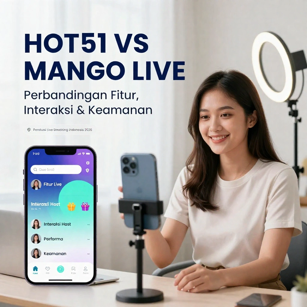 Hot51 vs Mango Live Perbandingan Fitur, Pengalaman, dan Keamanan